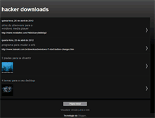 Tablet Screenshot of hacker-downloads.blogspot.com