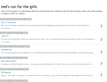 Tablet Screenshot of melsrun.blogspot.com