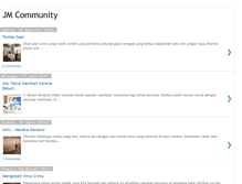 Tablet Screenshot of jm-community.blogspot.com