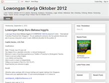 Tablet Screenshot of bursa-lowongankerja-terbaru.blogspot.com