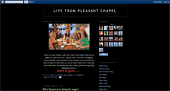 Desktop Screenshot of livefrompleasantchapeli.blogspot.com