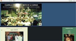 Desktop Screenshot of cuadrillajesusdelacaridad.blogspot.com