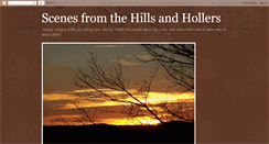 Desktop Screenshot of hillsandhollers.blogspot.com