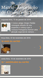 Mobile Screenshot of matrizassociaodegravuradoporto.blogspot.com