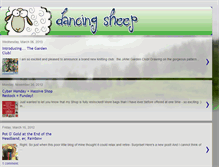 Tablet Screenshot of dancing-sheep.blogspot.com