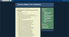 Desktop Screenshot of escuelanormalluiscasarrubias.blogspot.com
