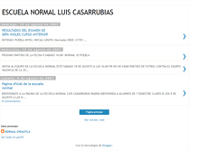 Tablet Screenshot of escuelanormalluiscasarrubias.blogspot.com