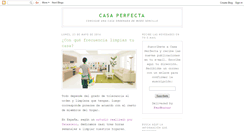 Desktop Screenshot of casasperfectas.blogspot.com
