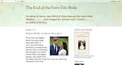 Desktop Screenshot of endofthefairytalebride.blogspot.com