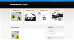 Desktop Screenshot of indiequillgallery.blogspot.com