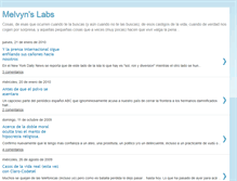 Tablet Screenshot of melvynperez.blogspot.com