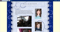 Desktop Screenshot of cuteasbuttons.blogspot.com