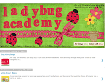 Tablet Screenshot of ladybugacademy.blogspot.com