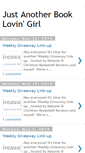 Mobile Screenshot of abooklovingirl.blogspot.com