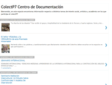 Tablet Screenshot of colectp7.blogspot.com