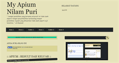 Desktop Screenshot of apiumnp.blogspot.com