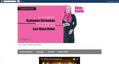 Desktop Screenshot of noorhafsahsulaiman.blogspot.com