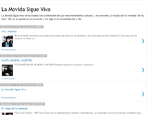 Tablet Screenshot of lamovidasigueviva.blogspot.com