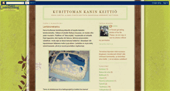 Desktop Screenshot of kanikurittomankeittio.blogspot.com