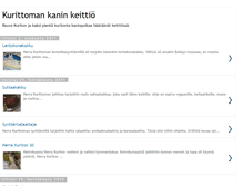 Tablet Screenshot of kanikurittomankeittio.blogspot.com