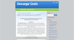 Desktop Screenshot of descargardescargar.blogspot.com