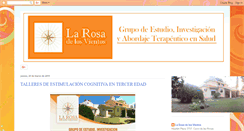 Desktop Screenshot of larosadelosvientossalud.blogspot.com