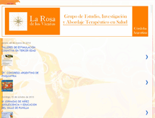 Tablet Screenshot of larosadelosvientossalud.blogspot.com