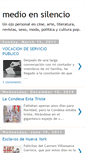 Mobile Screenshot of medioensilencio.blogspot.com