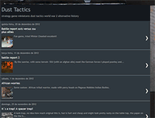 Tablet Screenshot of dusttactics.blogspot.com