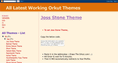 Desktop Screenshot of latest-themes.blogspot.com