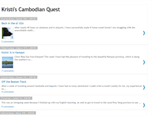 Tablet Screenshot of kristigoestocambodia.blogspot.com