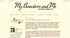Desktop Screenshot of nancysfamilyhistoryblog.blogspot.com