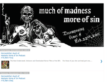 Tablet Screenshot of muchofmadnessmoreofsin.blogspot.com