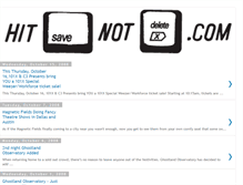 Tablet Screenshot of hitsavenotdelete.blogspot.com