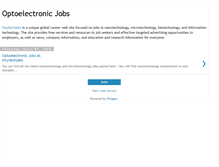 Tablet Screenshot of optoelectronicjobs.blogspot.com