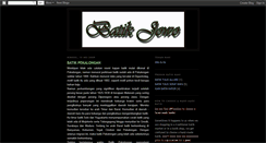 Desktop Screenshot of batikjowo.blogspot.com