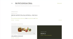 Desktop Screenshot of montanhacima.blogspot.com