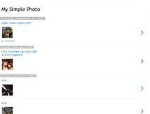 Tablet Screenshot of mysimplephoto.blogspot.com