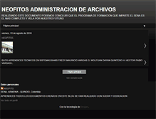 Tablet Screenshot of neofito-semanasdeinduccion.blogspot.com