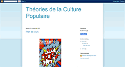 Desktop Screenshot of cultupop.blogspot.com