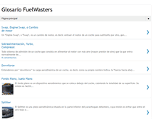 Tablet Screenshot of glosariofuelwasters.blogspot.com