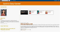 Desktop Screenshot of carinscozycorner.blogspot.com