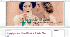 Desktop Screenshot of angolodiestel.blogspot.com