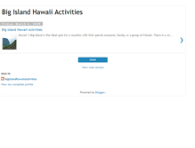 Tablet Screenshot of big-island-hawaii-activities.blogspot.com