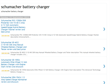 Tablet Screenshot of best-schumacherbatterychargerreview.blogspot.com