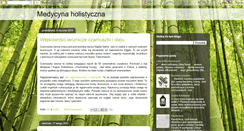 Desktop Screenshot of medycynaholistyczna.blogspot.com