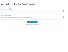 Tablet Screenshot of maisvelox.blogspot.com