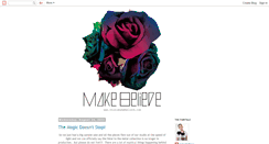 Desktop Screenshot of makebelievedays.blogspot.com