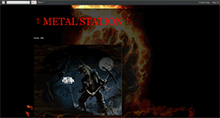 Desktop Screenshot of metalstationmetal.blogspot.com