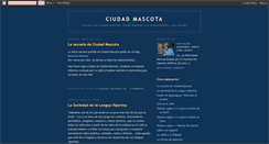 Desktop Screenshot of ciudadmascota.blogspot.com